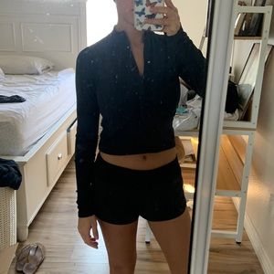 Lulu lemon crop zip up jacket size 2